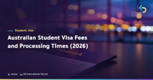 Australian Student Visa Fees and Processing Times (2026)