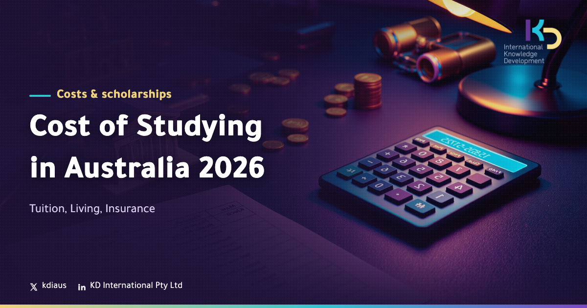 Cost of Studying in Australia 2026: Tuition, Living, Insurance
