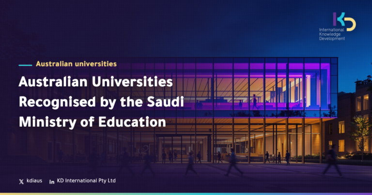 Australian Universities Recognised by the Saudi Ministry of Education