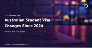 Australian Student Visa Changes Since 2024: Onshore Ban, Fees, Funds