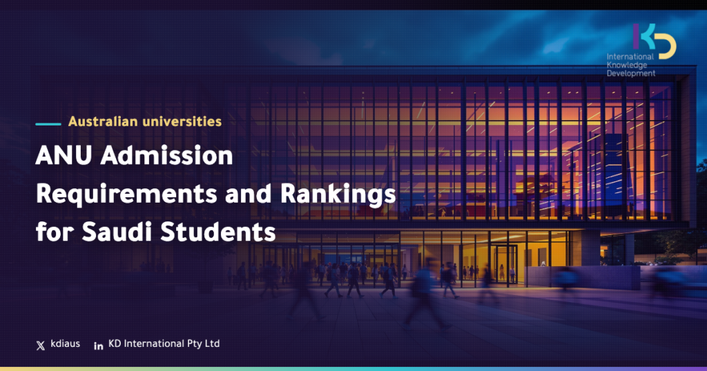 ANU Admission Requirements and Rankings for Saudi Students