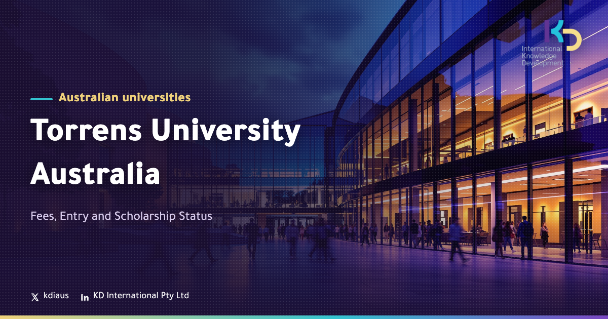 Torrens University Australia: Fees, Entry and Scholarship Status