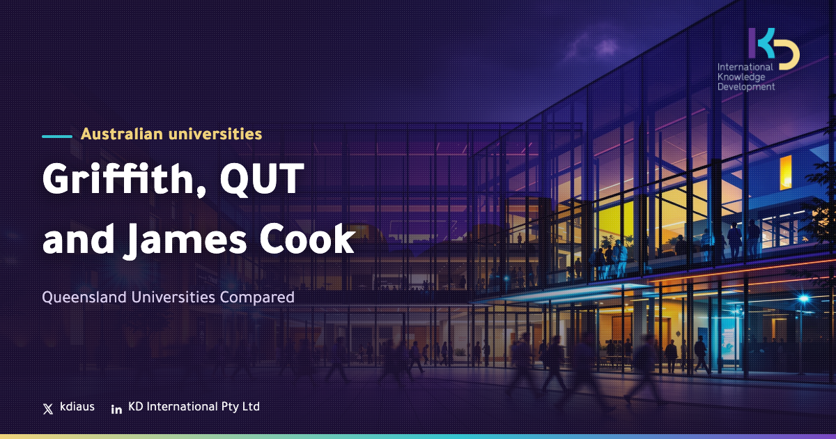 Griffith, QUT and James Cook: Queensland Universities Compared