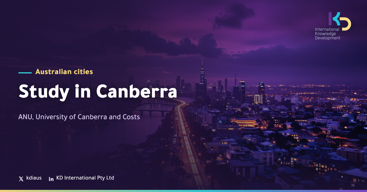 Study in Canberra: ANU, University of Canberra and Costs
