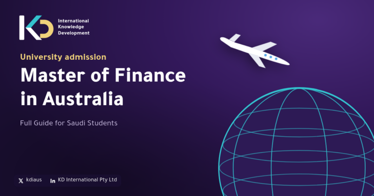 Master of Finance in Australia: Full Guide for Saudi Students